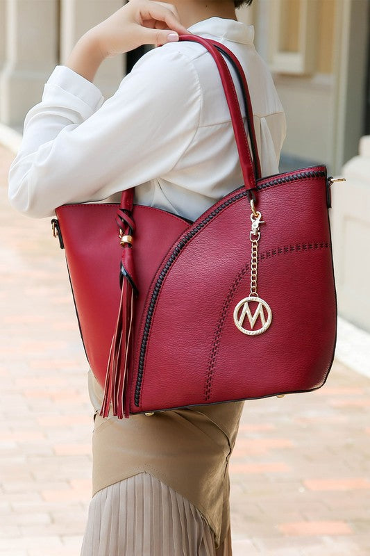 MKF Collection Imogene Whip Shoulder Tote bag